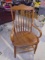 Antique Wooden Hip Chair Arm Chair