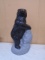 Cement Black Bear Statue