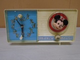 Vintage General Electric Mickey Mouse Clock Radio