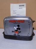 Sanyo Mickey Mouse 2 Slice Toaster