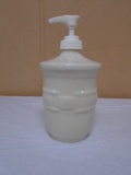 Longaberger Pottery Liquid Soap Pump