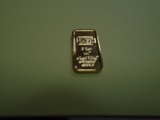 1 Gram Bar of .999 Fine Swiss Gold