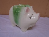 Vintage USA Ceramic Pig Bank