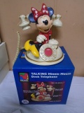Disney Talking Minnie Mouse Desk Telephone
