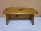Small Solid Wood Stool