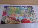 H.E. Harris & Co 50 State Quarters Collector's Map