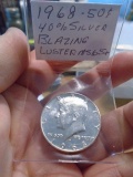 1968 40% Silver Kennedy Half Dollar