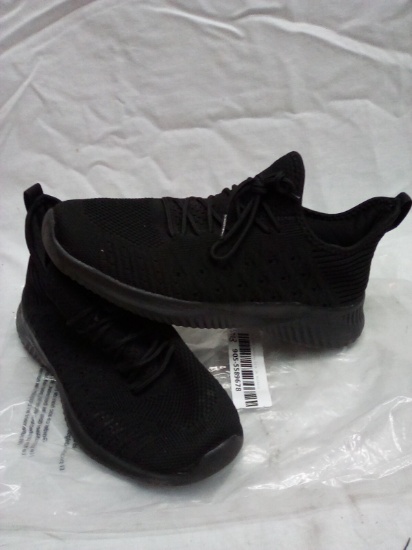 Feethit Black Textile Women’s Walking Shoes- EUR 38
