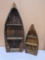 2 Pc. Set of Wooden Boat Shelves