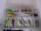 Large Group of Fishing Lures and Tackle