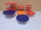 11pc Set of Pyrex Glass Storage Bowls w/ Lids