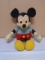 Vintage Mickey Mouse Talking Pull String Plush