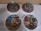 Group of (4) MJ Hummel Collector Plates