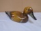 Vintage Handpainted Wooden Duck