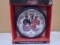 Coca-Cola Dale Earnhardt Jr and Sr Signature Series Wall Clock