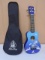 Child's Wooden Acustic Guitar w/ Case