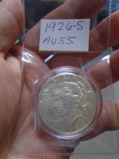 1926 S Mint Silver Peace Dollar