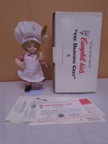 Danbury Mint Campbell's Soup Porcelsin Dancing Chef Doll