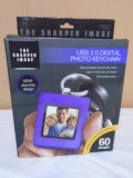 The Sharper Image USB 2.0 Photo Key Chain