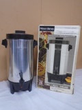 West Bend 42 Cup Party Perk Coffee Maker