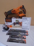 Black & Decker 20V Lithium Ion Reciprocating Saw