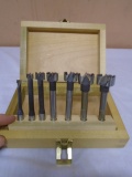 7pc Sears Craftsman Forster Bit Set