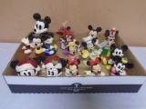 Large Group of Disney Mickey & Minnie Mouse Figurines & S&P Shakers