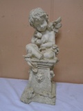 Beautiful Cherub Garden Statue