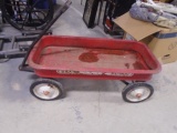Vintage Red Metal Sears Wagon