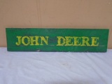 Wooden John Deere Sign