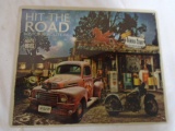 Hit The Road Route 66 Metal Sign