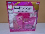 Brand New Bodycology Relaxed Robe & Bath Set
