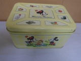 Disney Mickey & Minnie Mouse Metal Bread Box