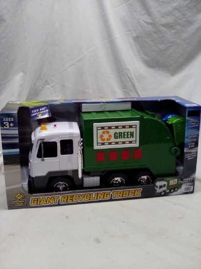 Giant Sound and Lights 19" Long Garbage Truck