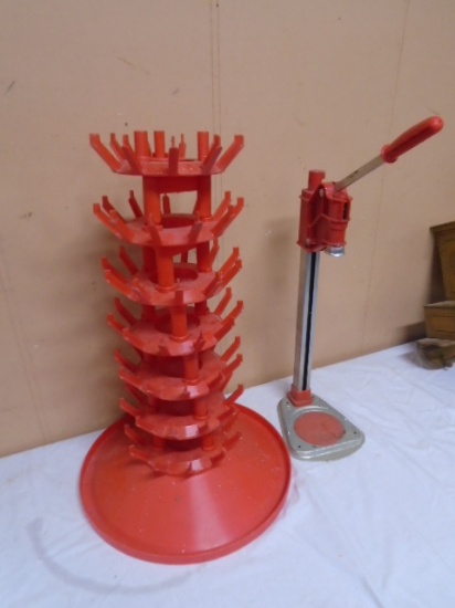 Bottle Drying Tree & Bottle Capper