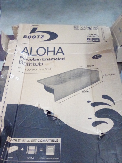 Aloha  Procelian Enamleed Bathtub