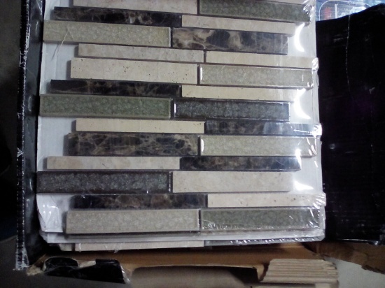 1- 10 piece Box of Stone Gate Tile