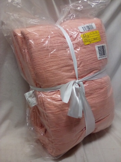 Pink/Peach California King/ King Size Quilt