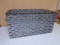 Galvinized Metal Storage Crate w/ Rope Handles