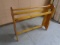 Solid Wood Quilt Rack