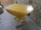 Like New Solid Oak Double Drop Leaf Pedistal Table