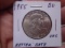 1955 Silver Fraklin Half Dollar