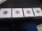 Group of 4 Silver Mercury Dimes