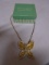 Vintage Tammley Jewels Indianapolis Butterfly Broach/Necklace w/ Chain