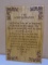 Solid Oak The Lord's Prayer Wall Hanger