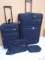 4pc Protage Rolling Luggage Set