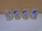 Set of 4 McDonald's Disney Glasses