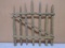 Primitive Wooden Picket Fence Décor Piece