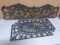 2 Decorative Cast Iron Pieces