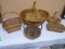 Large Group of Assorted Wicker Baskets